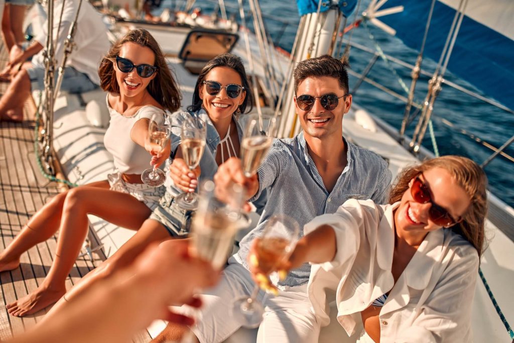 Full Day Private Luxury Sailing For Up To Eight People with Lobster and Champagne Lunch