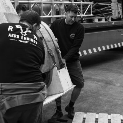 2 – VIP Tour to ARCo to see progress of RB396 Tail Rebuild