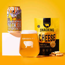 Serious Pig + Beavertown Craft Beer and Snacks Gift Box