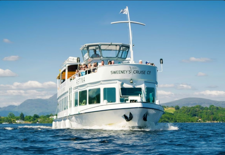 Loch Lomond Cruise and Prosecco Afternoon Tea at a Traditional Pub for Two