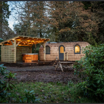 Culdees Castle Estate Two Night Luxury Large Glamping Lodge Stay for Two