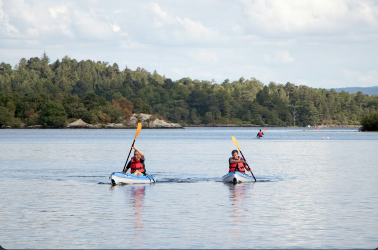 Kayaking for Two on Loch Lomond