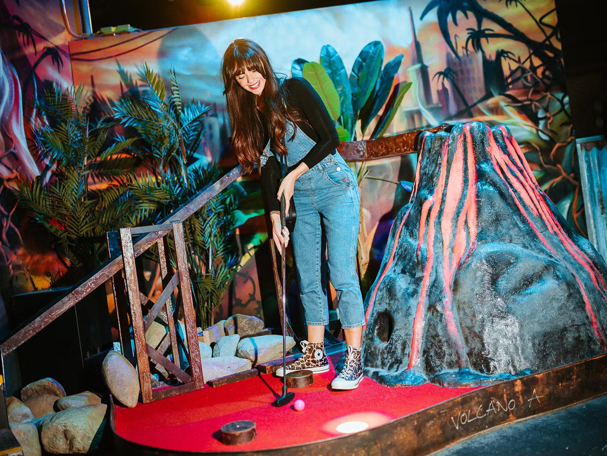 Manchester, 9 Holes of Crazy Golf for Two at Junkyard Golf Club