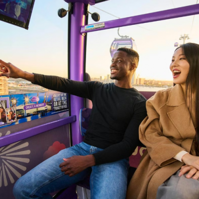IFS Cloud Cable Car Round Trip across the Thames for Two