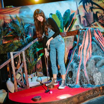 Newcastle, 9 Holes of Crazy Golf for Two at Junkyard Golf Club