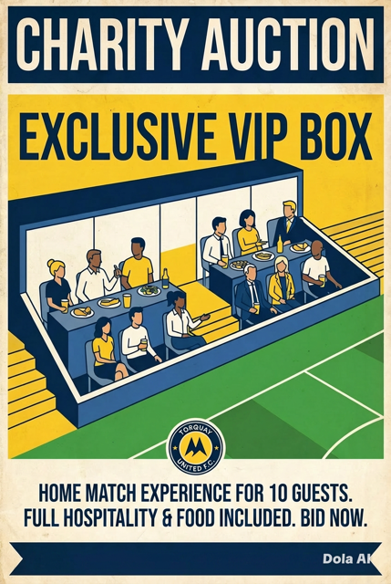 Experience the Gulls in Style: VIP Executive Box for 10 at Plainmoor.