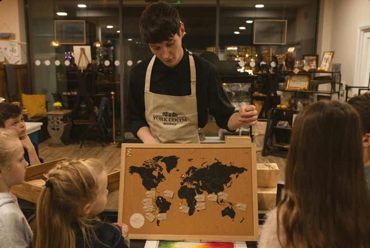 York Cocoa Works Tour and Chocolate Tastings for Two