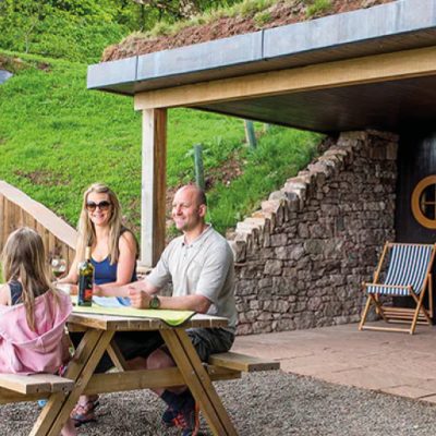 Fabulous Hobbit Hole Glamping Escape