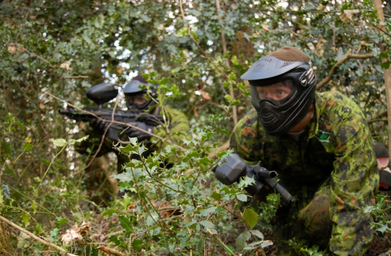 Forest Paintballing for Two with 100 Paintballs Each